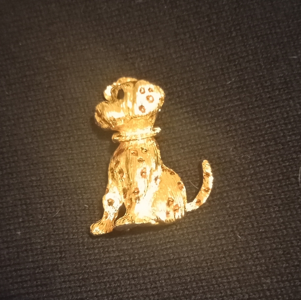 Dog brooch